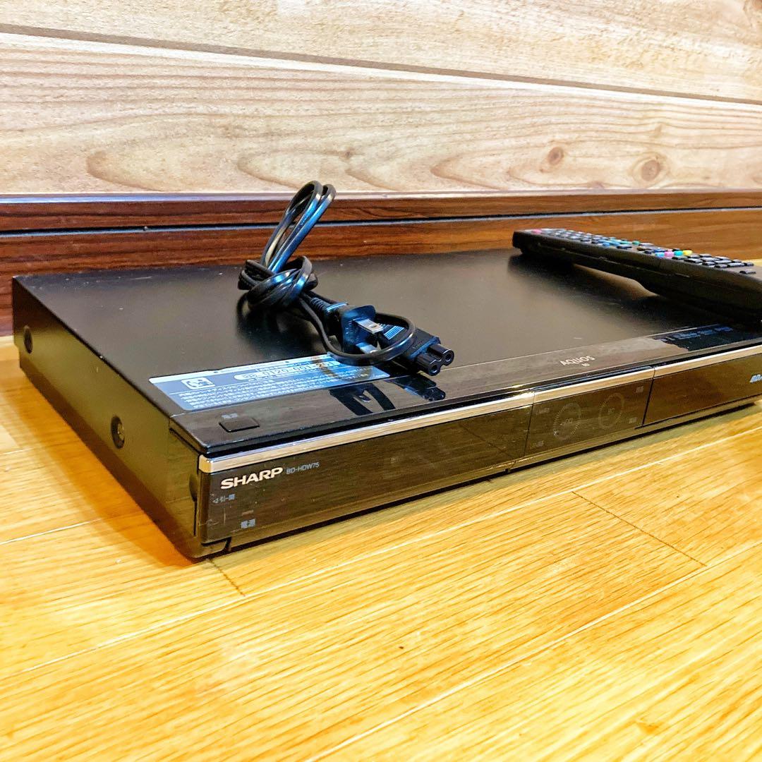 SHARP AQUOS ブルーレイレコーダー HDD 500GB 2番組同時録画