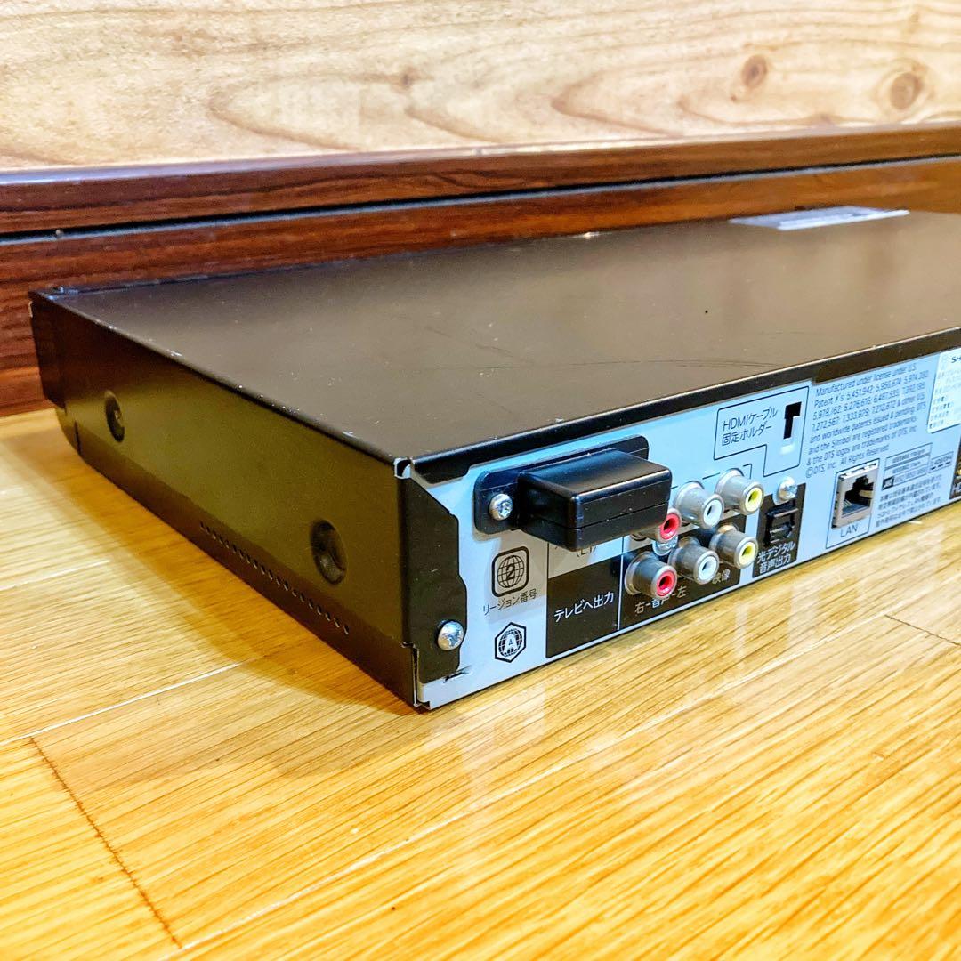 SHARP AQUOS ブルーレイレコーダー HDD 500GB 2番組同時録画