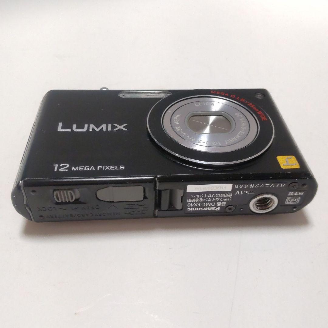 動作確認済み パナソニック LUMIX DMC-FX40 オールドコンデジ