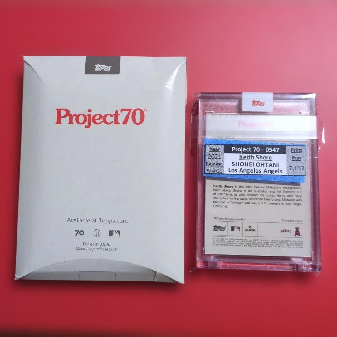 大谷翔平 Topps project70　ポケモン風カード