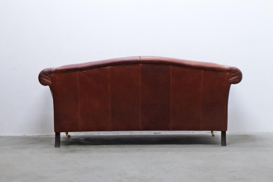 ローラアシュレイ 本革 2Pソファ モーティマ クラシカル ヴィンテージ