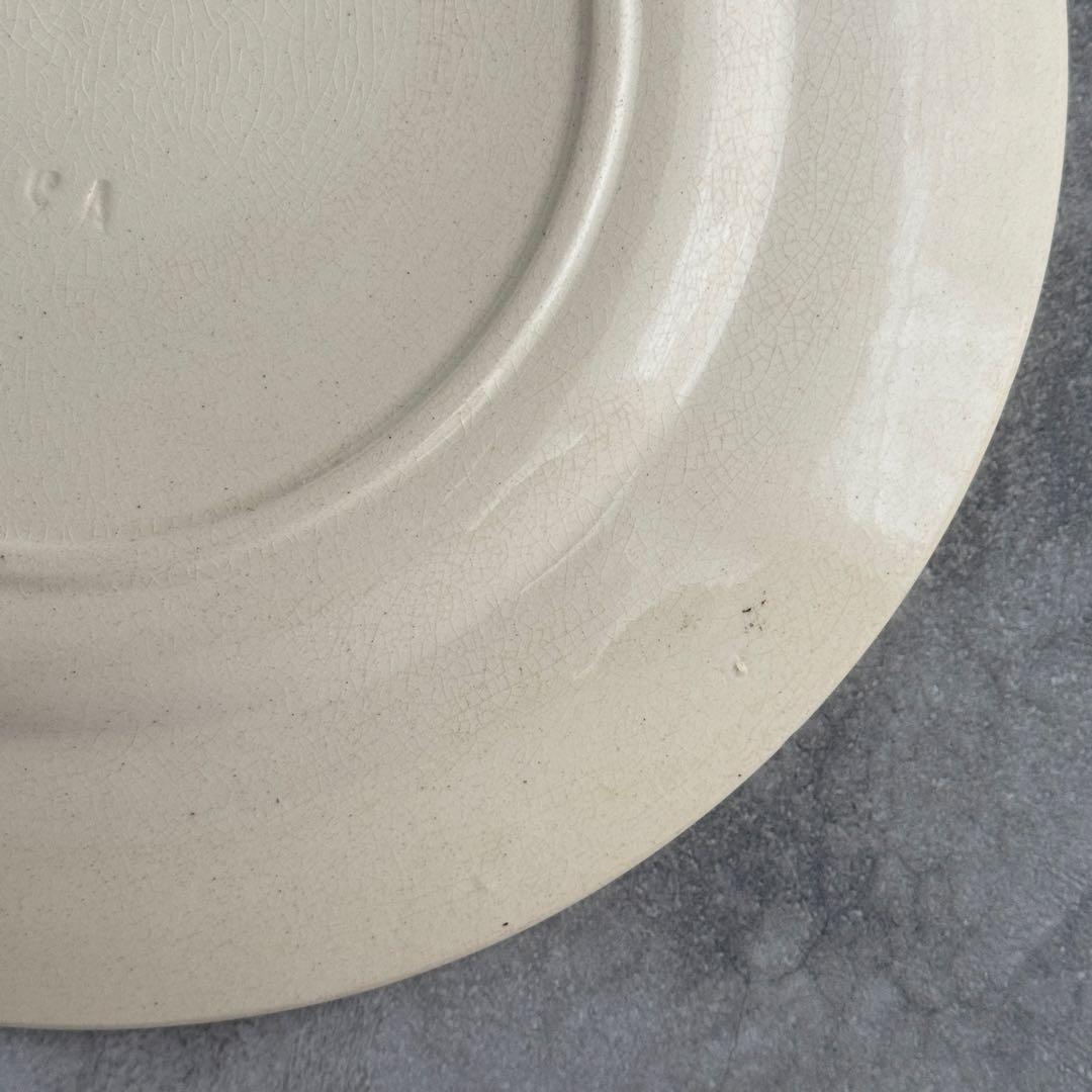 フランスアンティーク　Choisy le roi ショワジー　ポンパドール　平皿