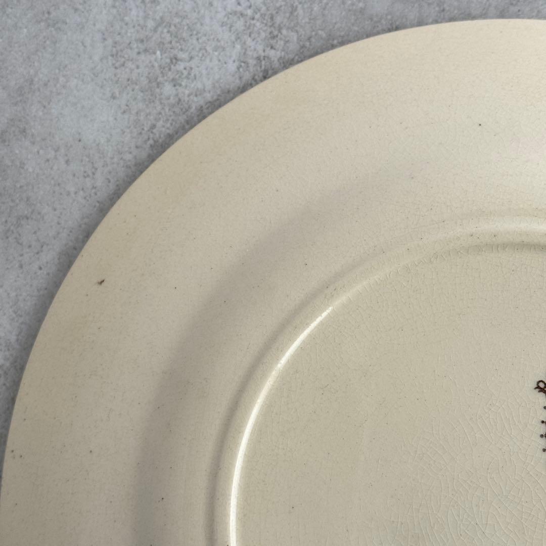 フランスアンティーク　Choisy le roi ショワジー　ポンパドール　平皿