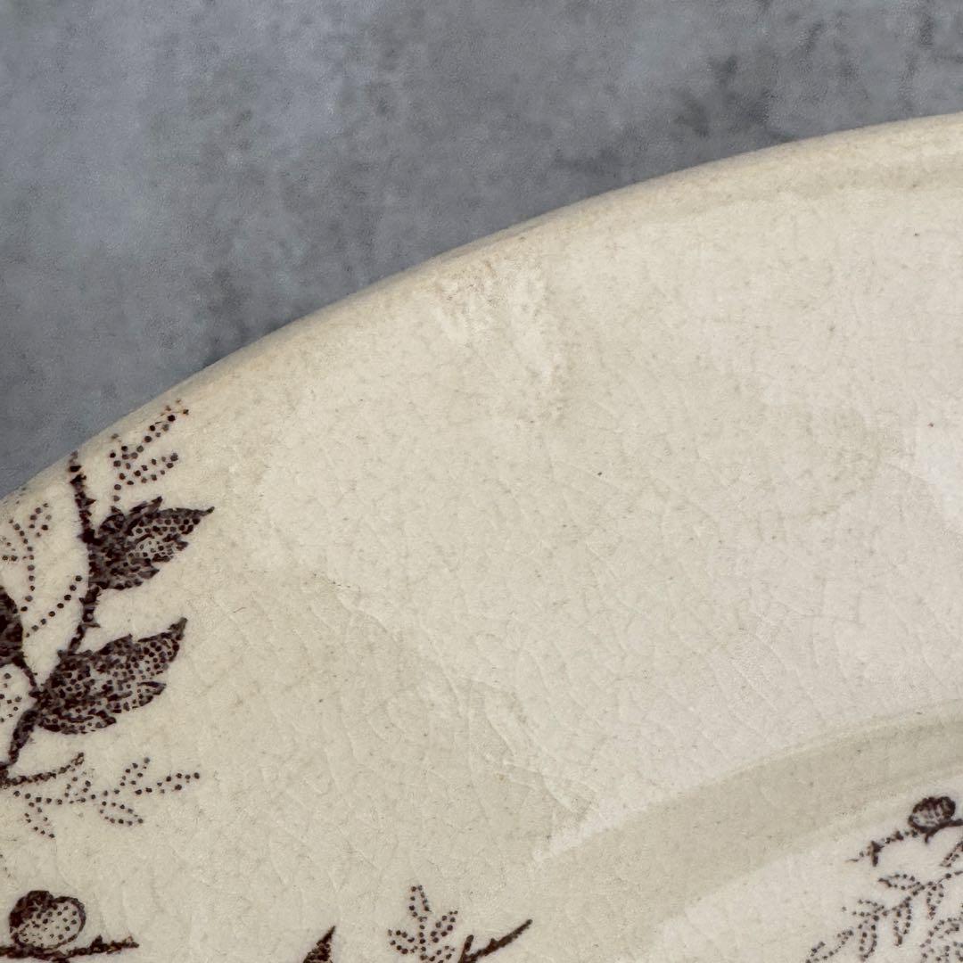 フランスアンティーク　Choisy le roi ショワジー　ポンパドール　平皿