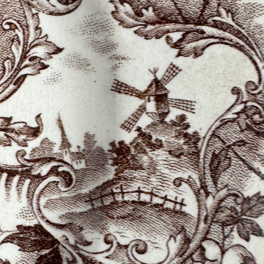 フランスアンティーク　Choisy le roi ショワジー　ポンパドール　平皿