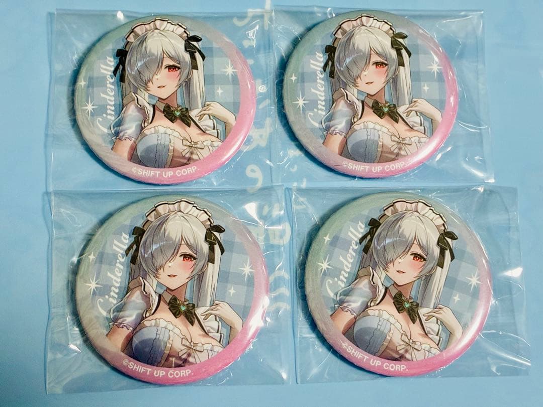 勝利の女神 NIKKE and GALLERY 缶バッジ　シンデレラ②