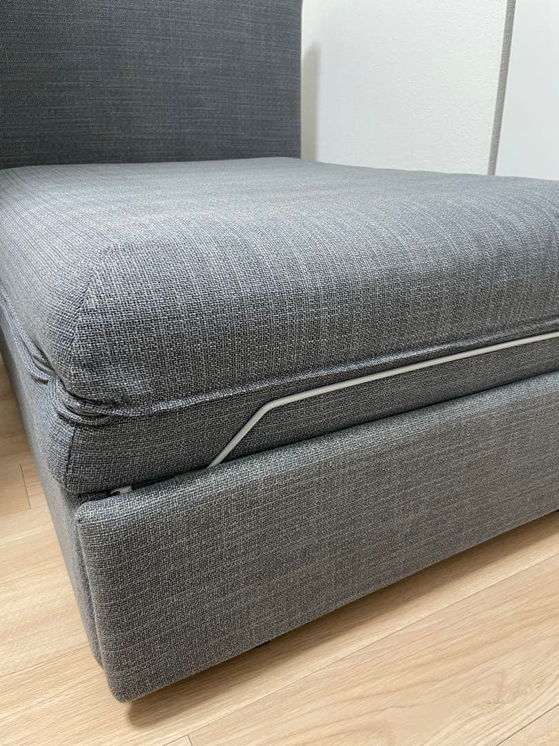 IKEA イケア VALLENTUNA ヴァレントゥナ ソファベッド　グレー