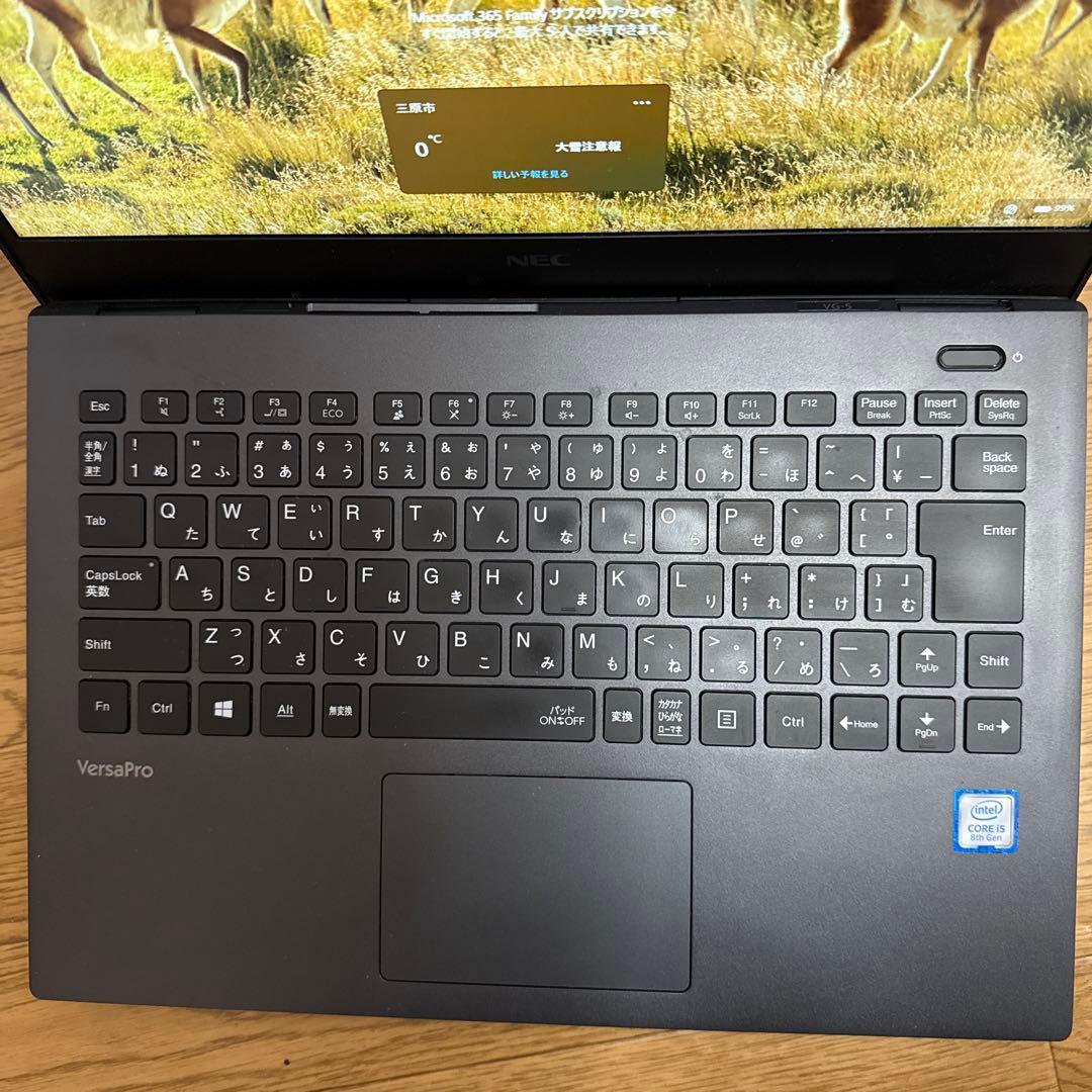 NEC ノートPC VersaPro VKT16G-5 SSD搭載