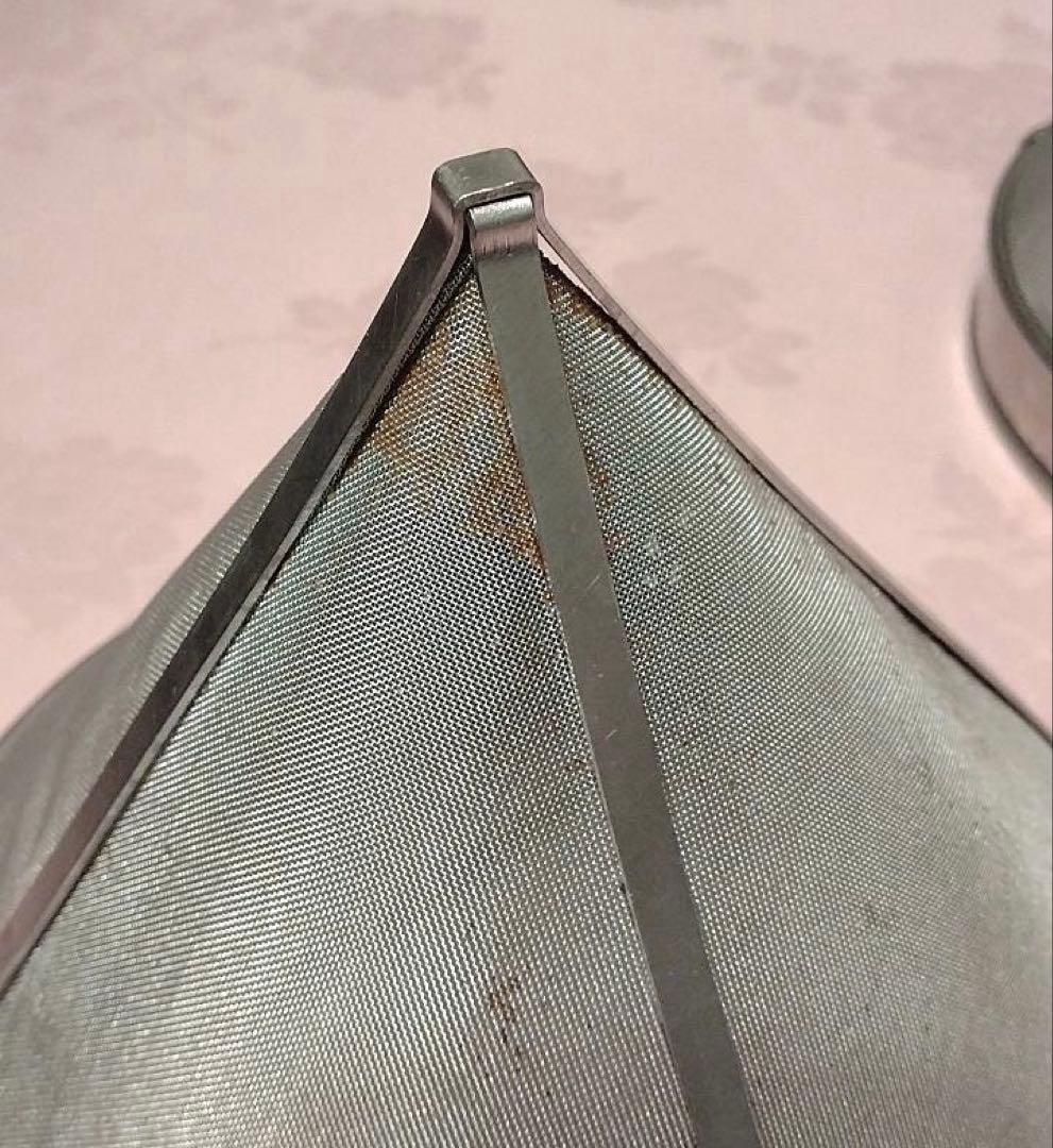 stainless steel ワンタッチス−プ漉し3点セット