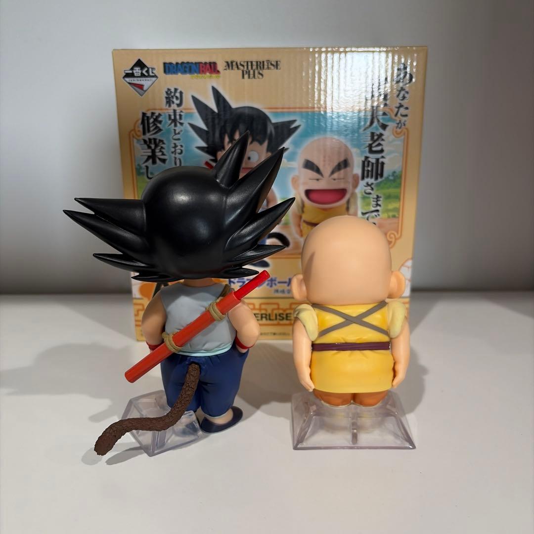 一番くじドラゴンボール EX孫悟空修行編　A賞 孫悟空＆クリリン　箱あり