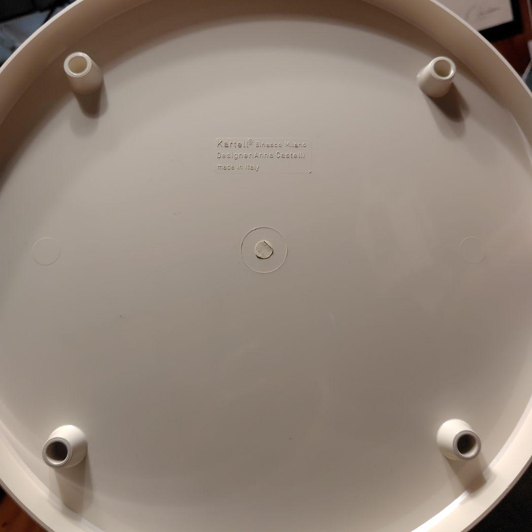 2GO　Kartell カルテル ラウンドエレメント 2段 キャスター付き