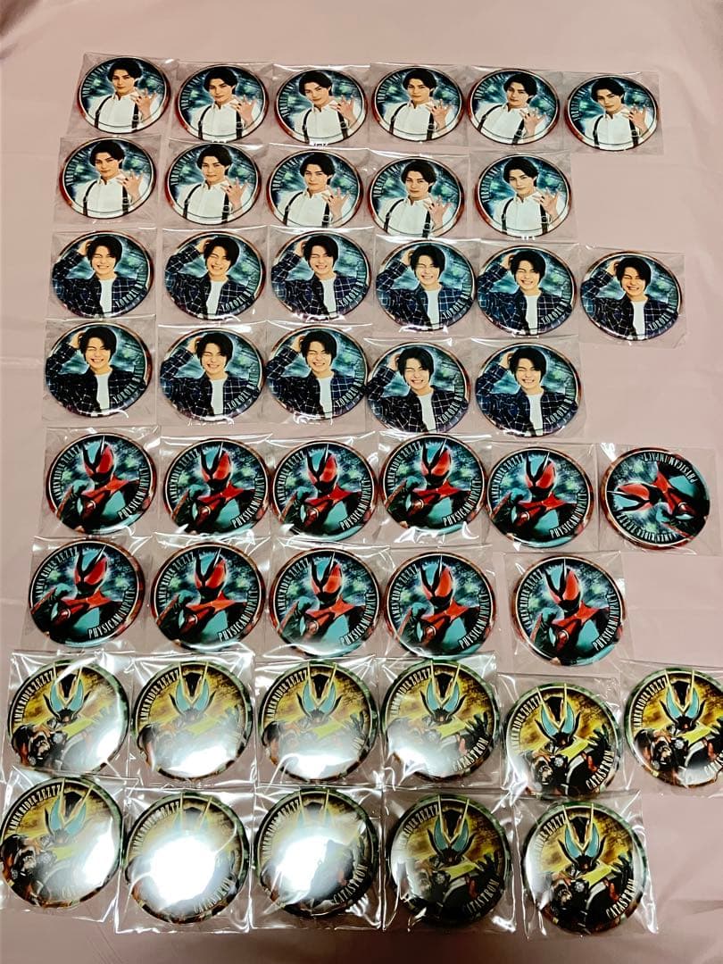 仮面ライダーゼッツ 缶バッジ 万津莫