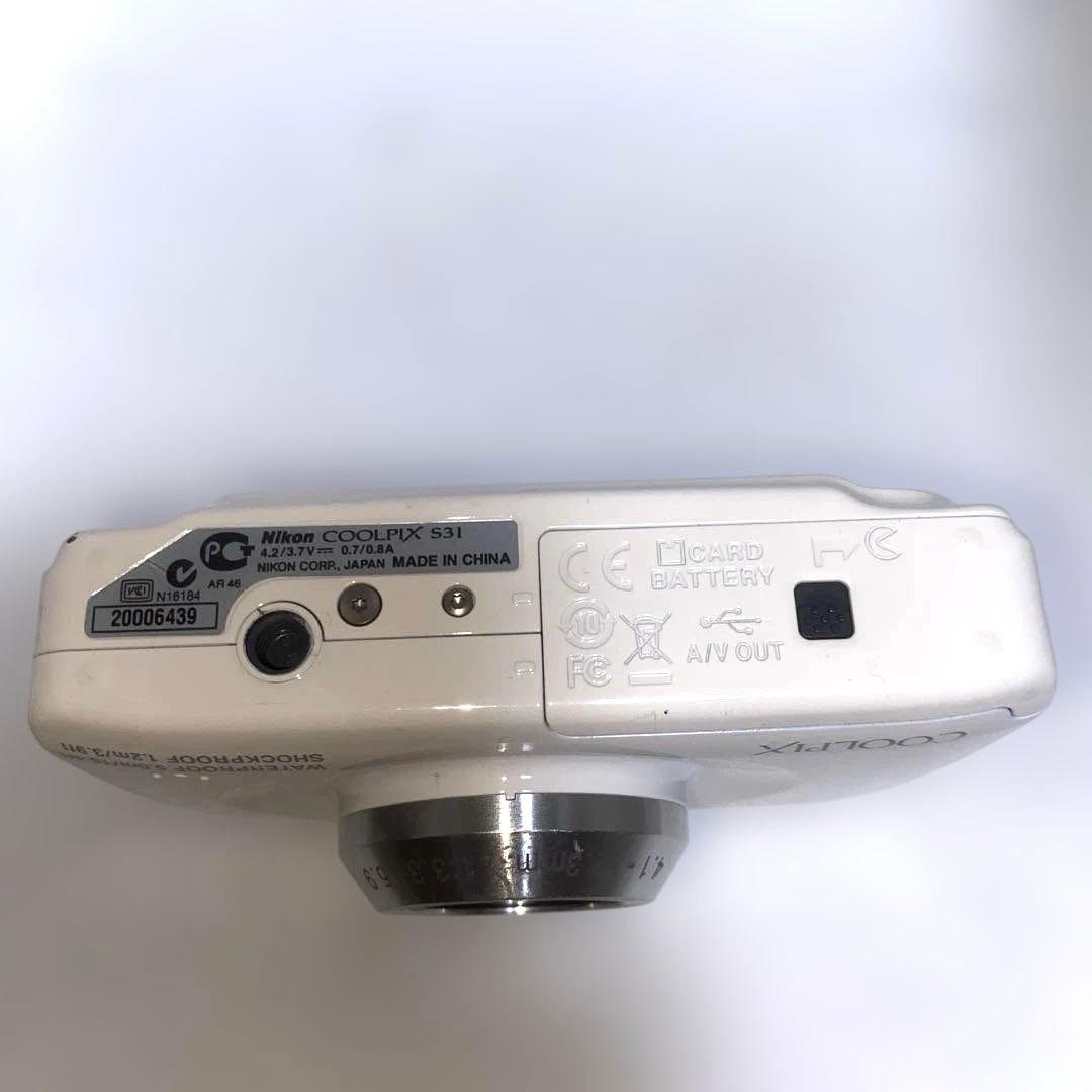 動作品　Nikon COOLPIX S31 デジカメ