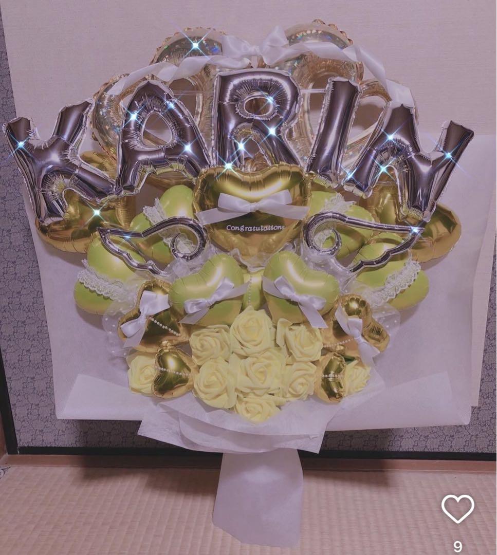 卒業バルーン　卒業ブーケ　バルーンブーケ　バルーンギフト　生誕祭　推し　卒園
