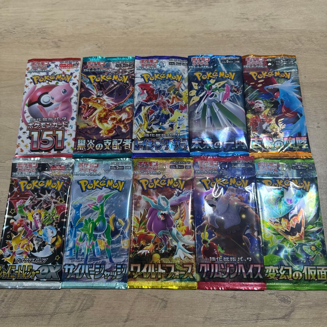 h*ೄ様 ポケモンカード　未開封パック　イーブイヒーローズ他歴代パック　計43パ
