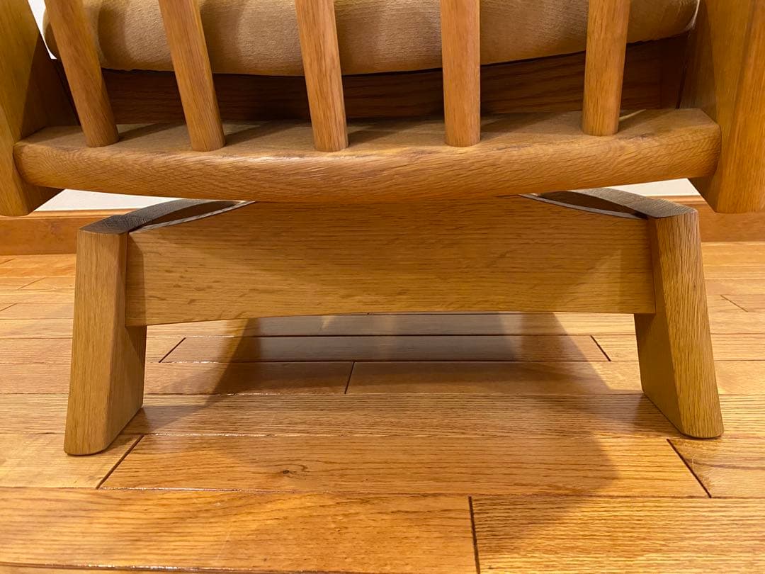 柏木工 回転式チェア 回転椅子 リビングチェア ダイニングチェア 木製