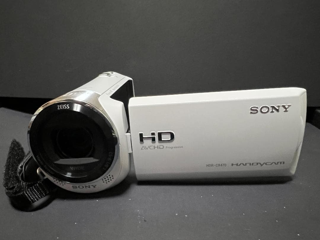 SONY HDR-CX470　バッテリー・アダプター・コード付　☆動作確認済み
