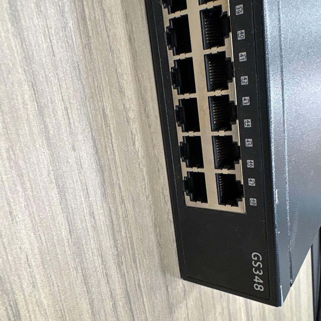 ルーター・ネットワーク機器 NETGEAR GS348 48 Port Gigabit Switch