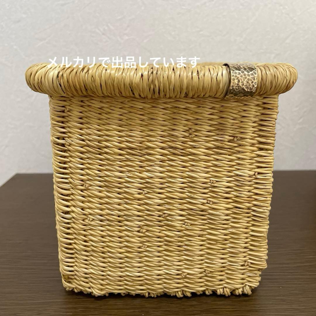 【新品未使用】 biga バスケット 長方形 かご