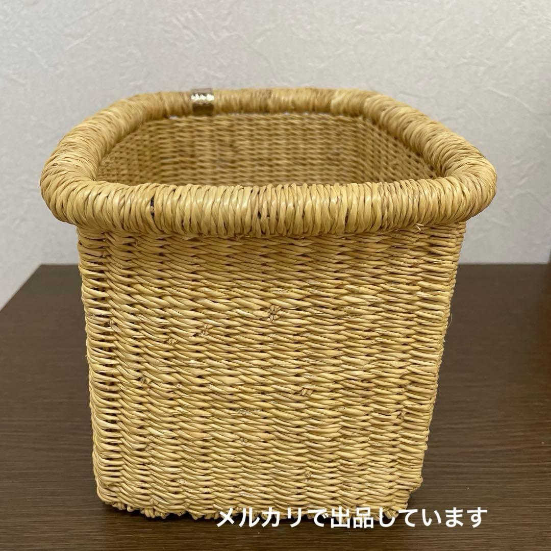 【新品未使用】 biga バスケット 長方形 かご