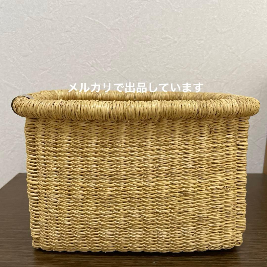 【新品未使用】 biga バスケット 長方形 かご