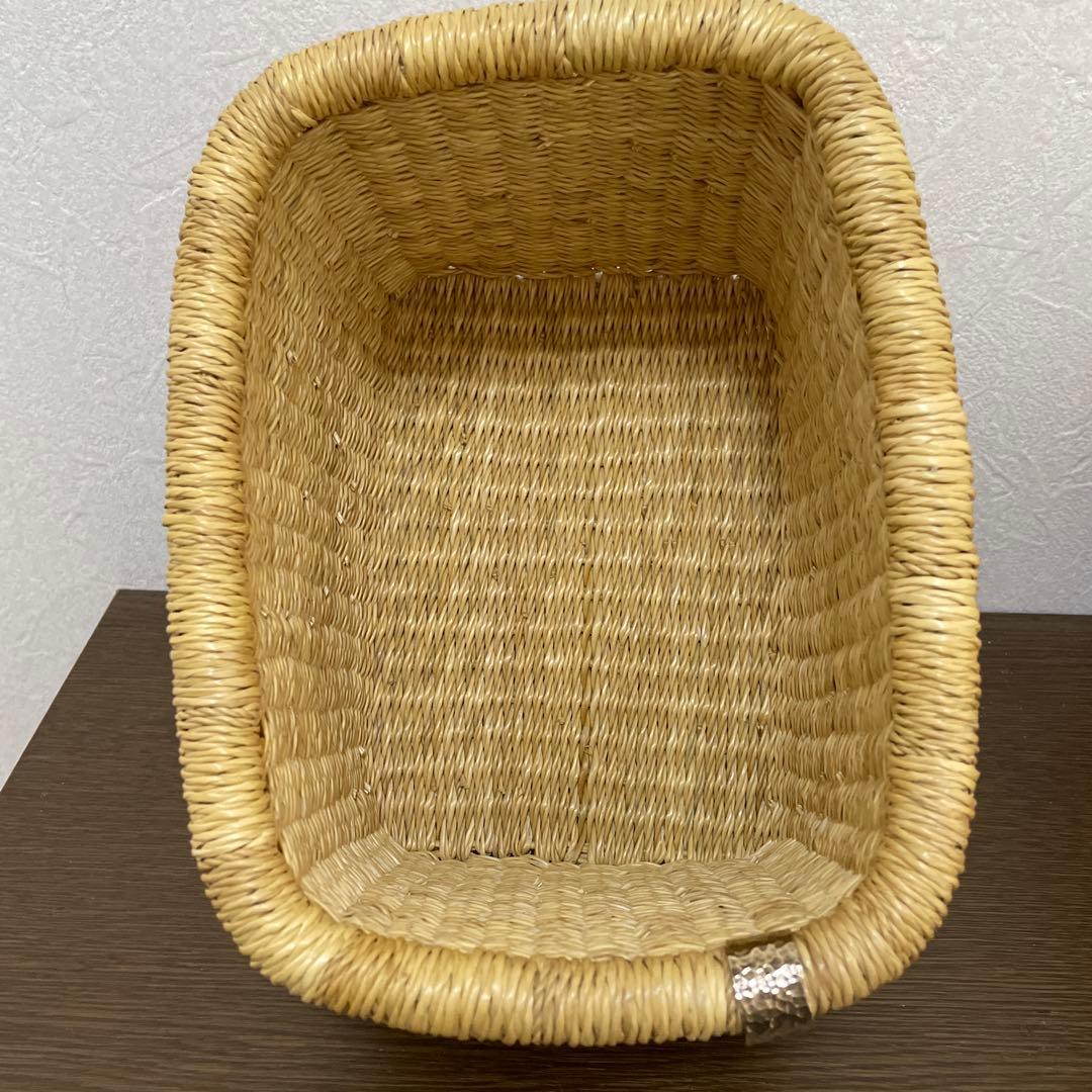 【新品未使用】 biga バスケット 長方形 かご
