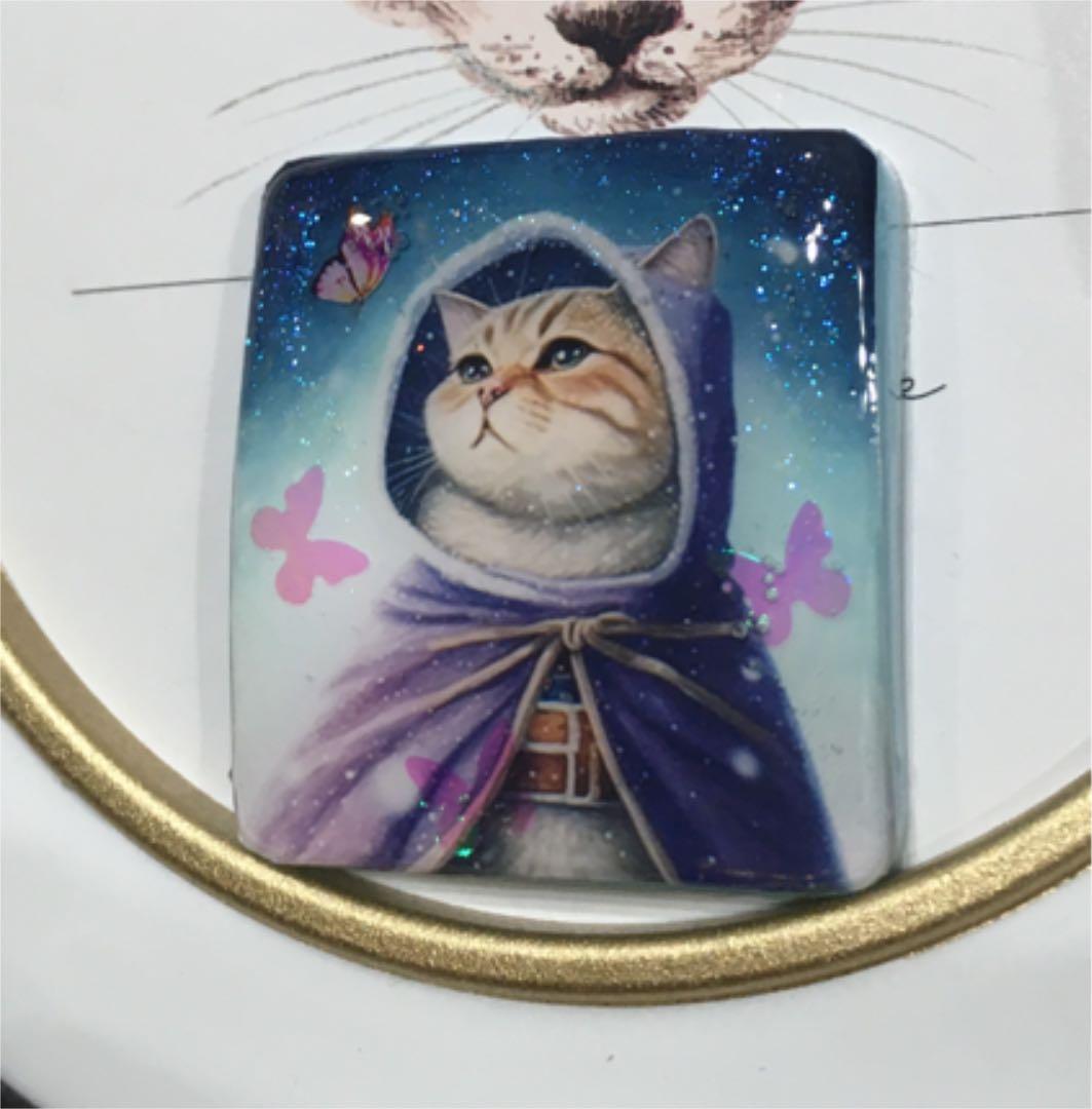 レジンヘアゴム♡猫戦士④癒し