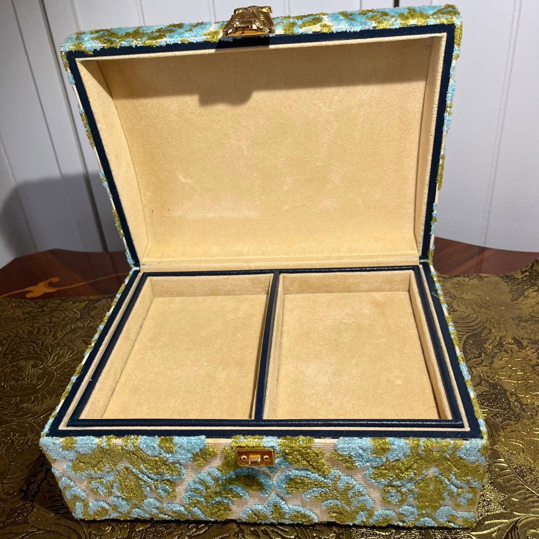 レア 資生堂 花椿 エメロードクラス 記念品 ファンタジーケース 1973年
