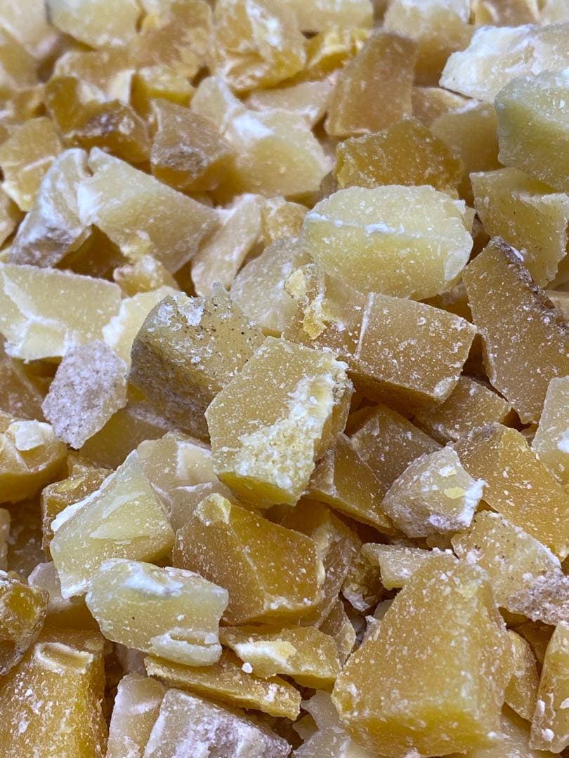 ミツロウ　ニホンミツバチの蜜蝋　国産天然みつろう　誘引.ハンドメイド