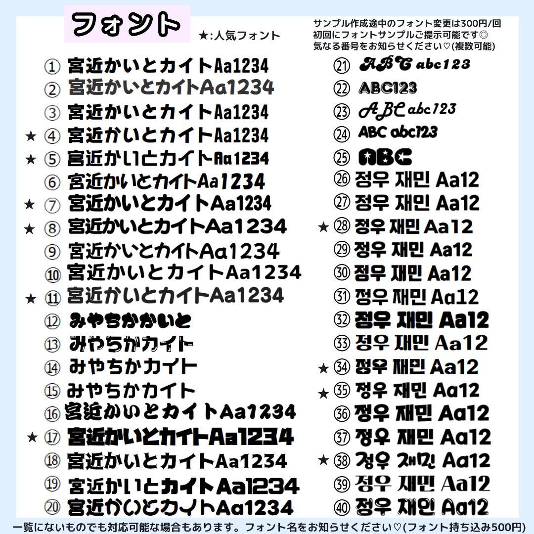 【3/26 うらめろ】♡様 うちわ文字オーダー うちわ屋さん 文字パネル