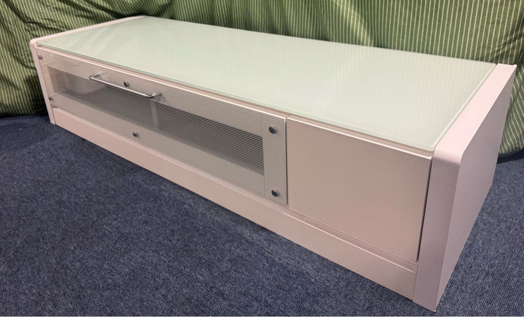 【全国送料無料】ガラス天板 テレビボード 幅125cm テレビ台 ローボード