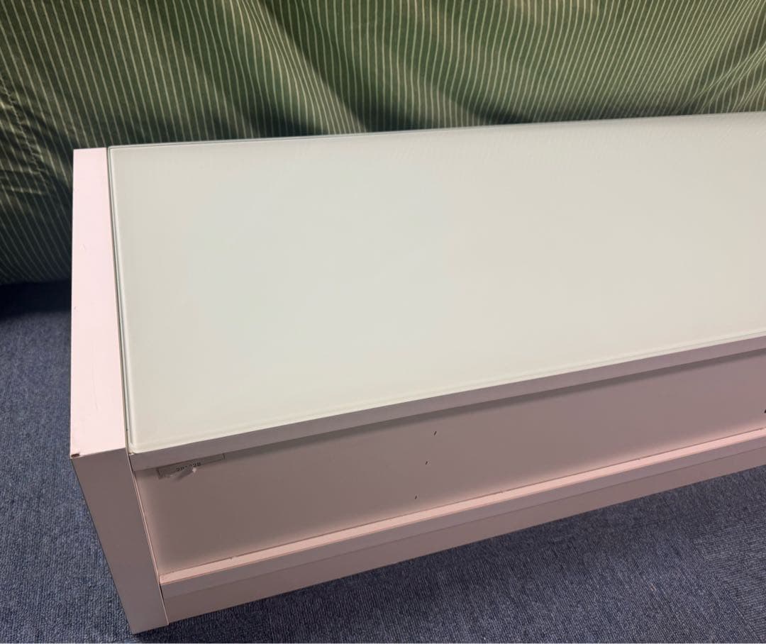 【全国送料無料】ガラス天板 テレビボード 幅125cm テレビ台 ローボード