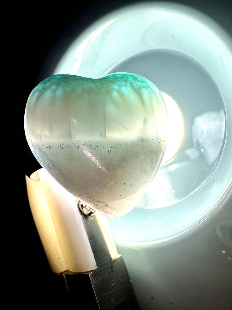 サージカルステンレス  ラリマー　フリーサイズリング　⑶