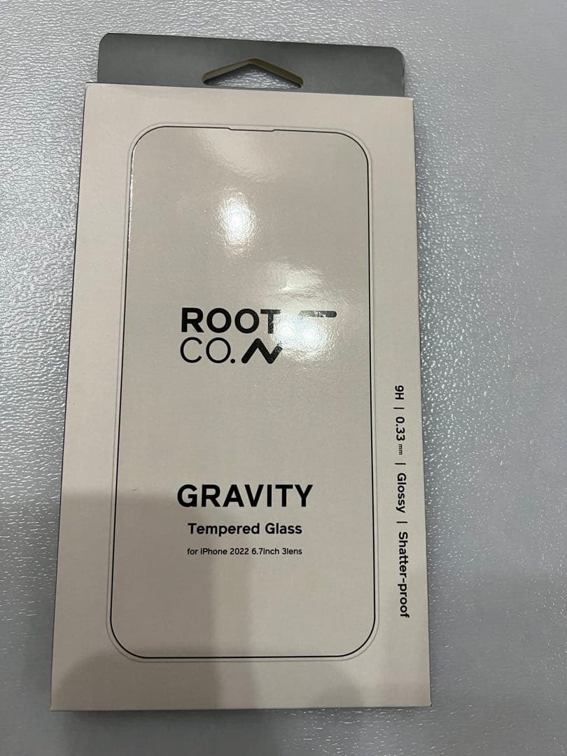 ROOT CO. ルートコー iPhone14ProMAX用ケースと保護フィルム