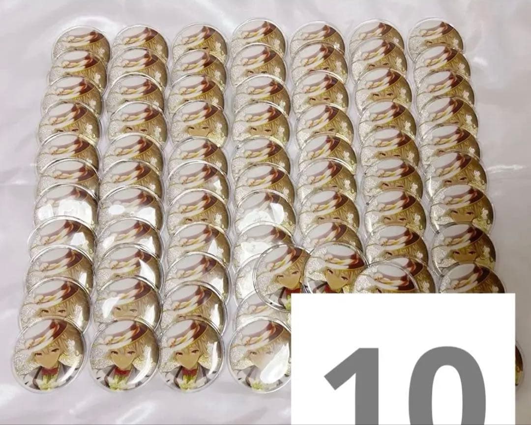 草薙寧々 グリッター缶バッジ カラフェス 10個セット