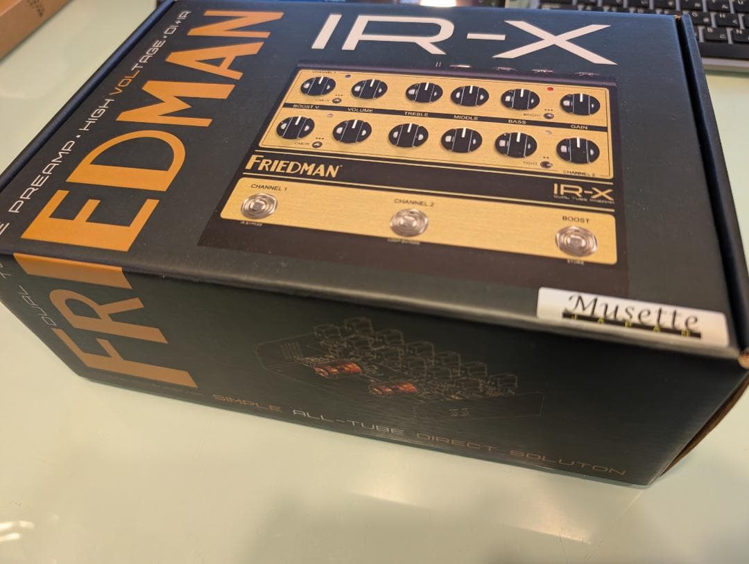国内正規品 Friedman IR-X Dual Tube Preamp