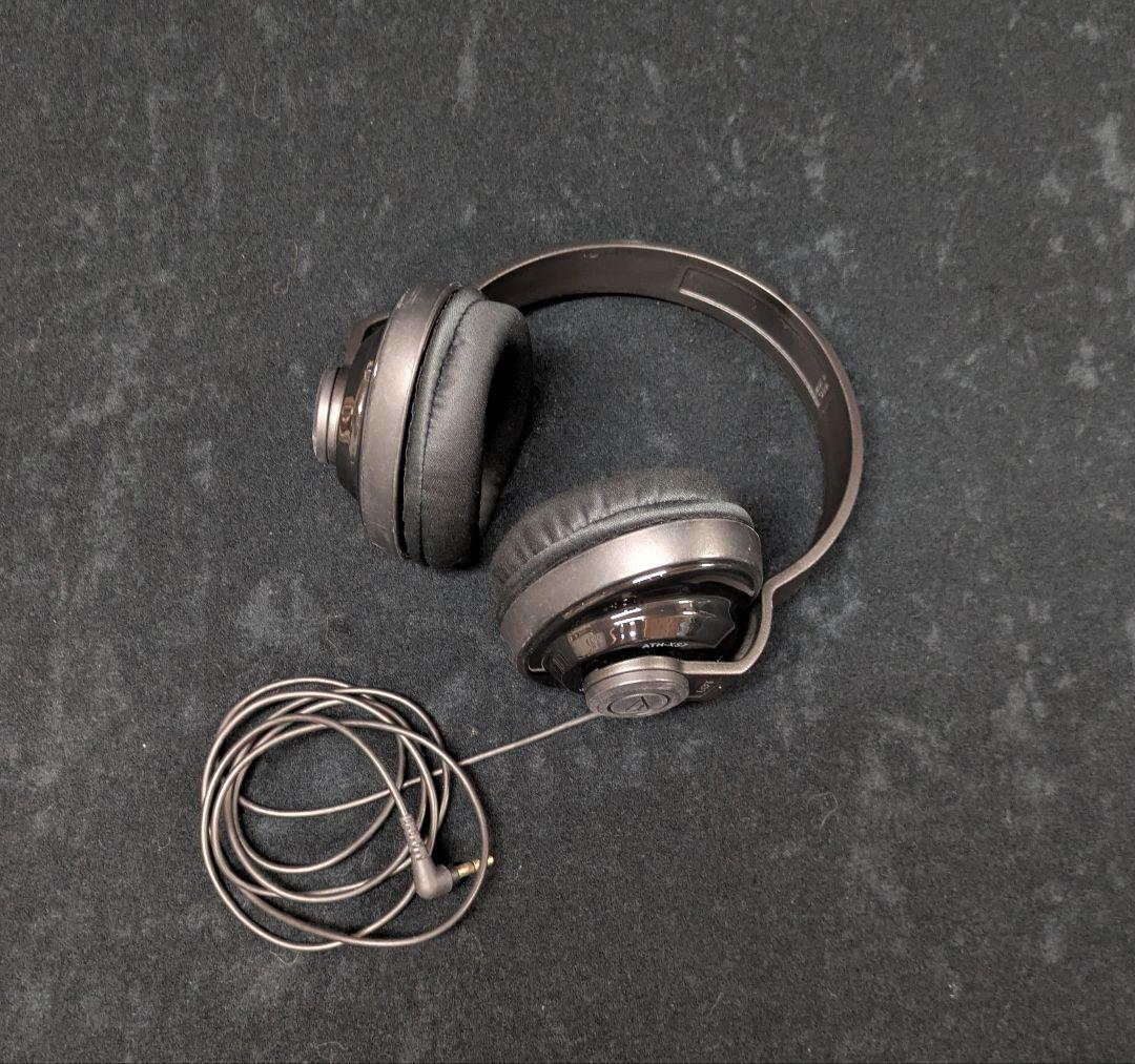 希少・バックバンド型／audio-technica ヘッドホン／送料込