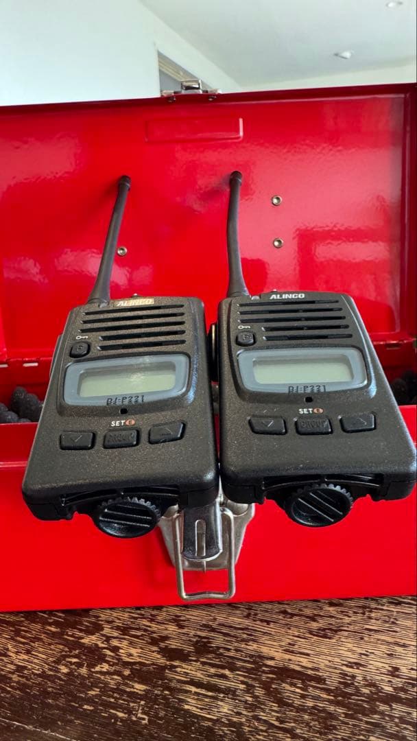 ALINCO DJ-P211 トランシーバー 2台セット