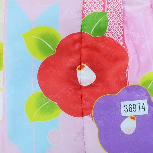 七五三 三歳 女児 被布着物フルセット 半衿伊達襟付き 花ひめ お仕立て無料