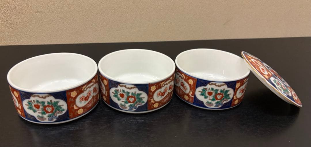 有田焼　秀峰　古伊万里三段重