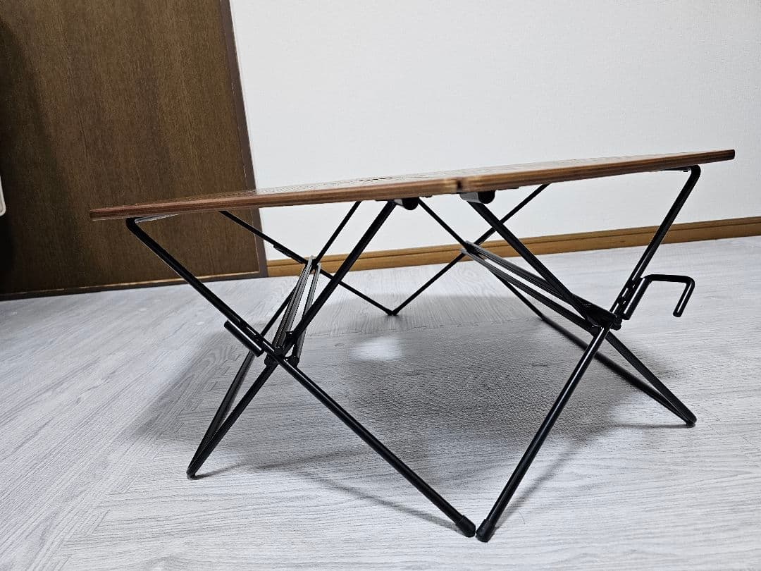 廃盤品　ogawa アーチテーブル 木製アウトドアテーブル