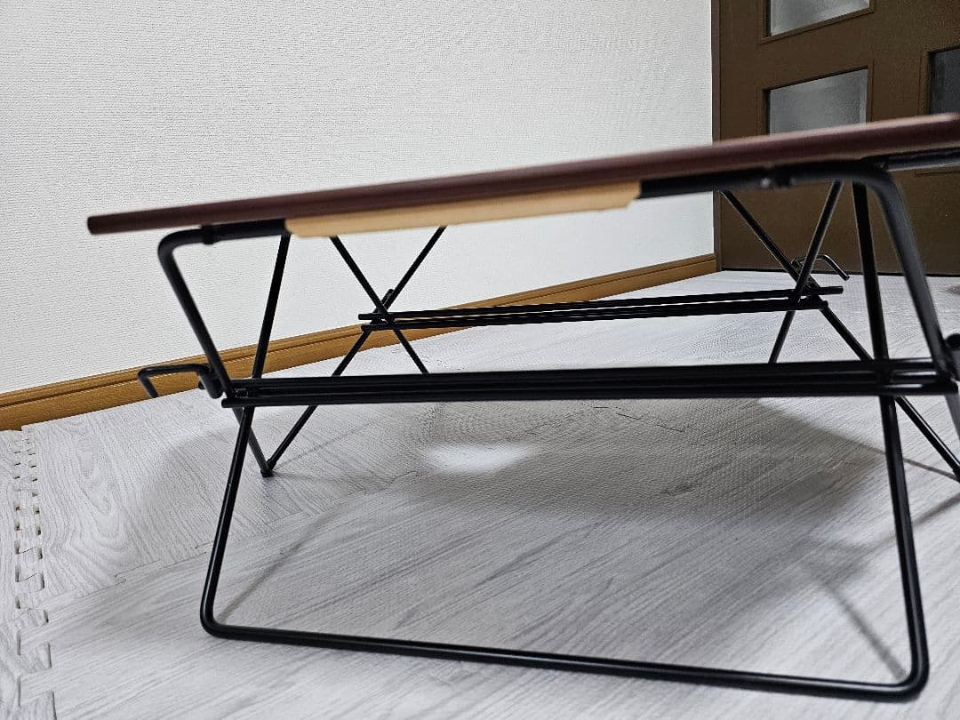 廃盤品　ogawa アーチテーブル 木製アウトドアテーブル