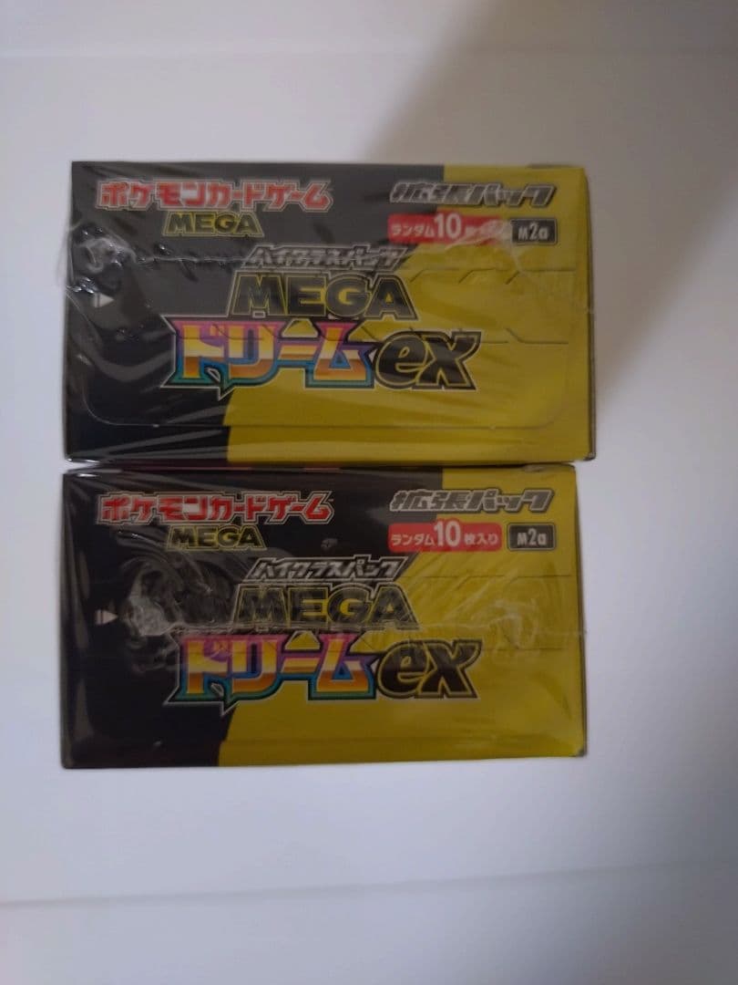 【新品未開封シュリンク付き】ポケモンカード MEGAドリームex 1BOX