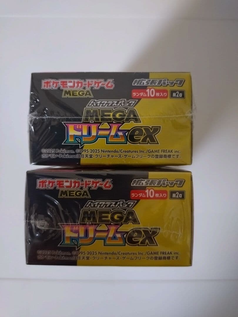 【新品未開封シュリンク付き】ポケモンカード MEGAドリームex 1BOX