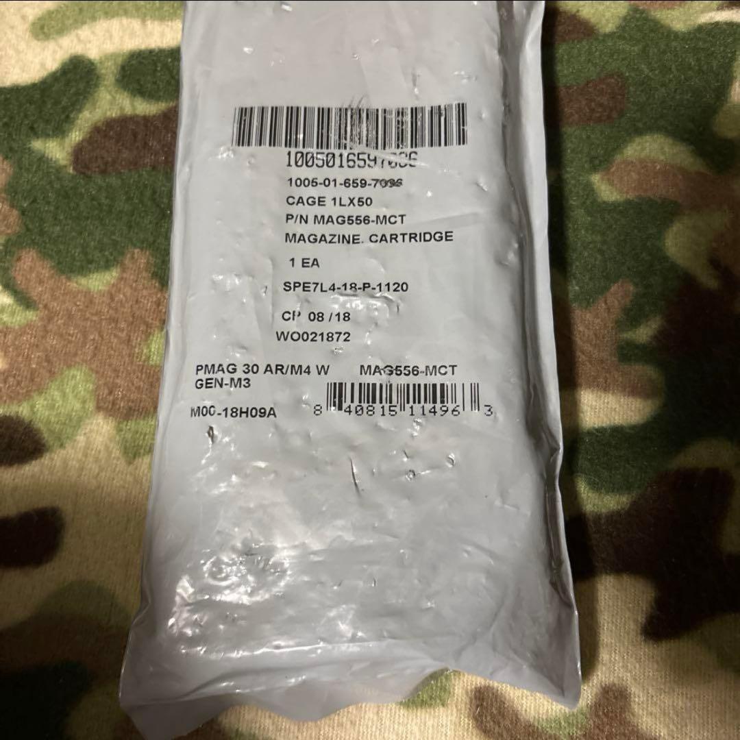 新品　未使用　米軍実物　MAGPUL PMAG 30 窓付き　マグプル　Pマグ⑥