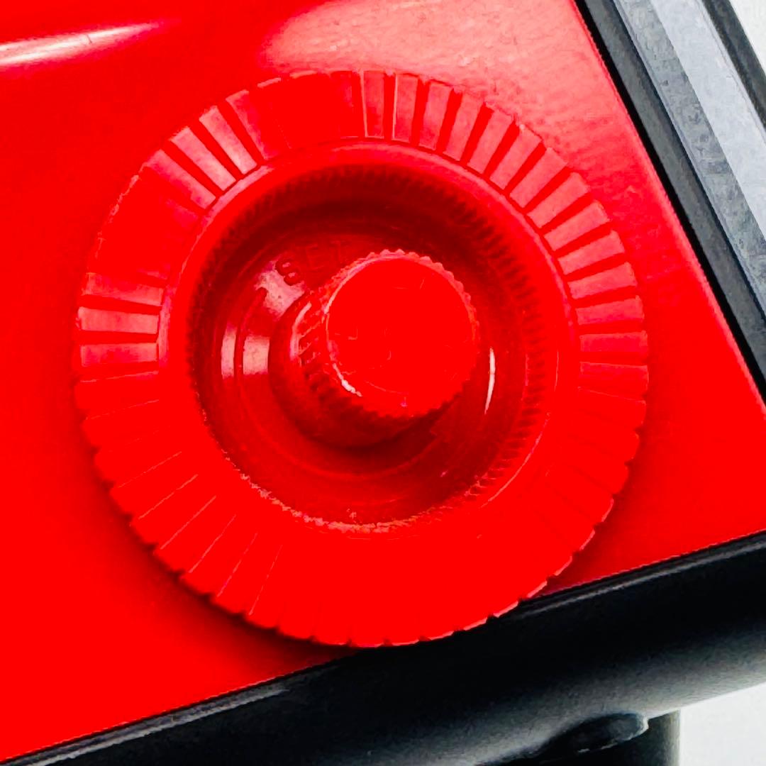 【希少】ナショナル パタパタ時計 RC-6035 赤 昭和レトロ 動作確認済