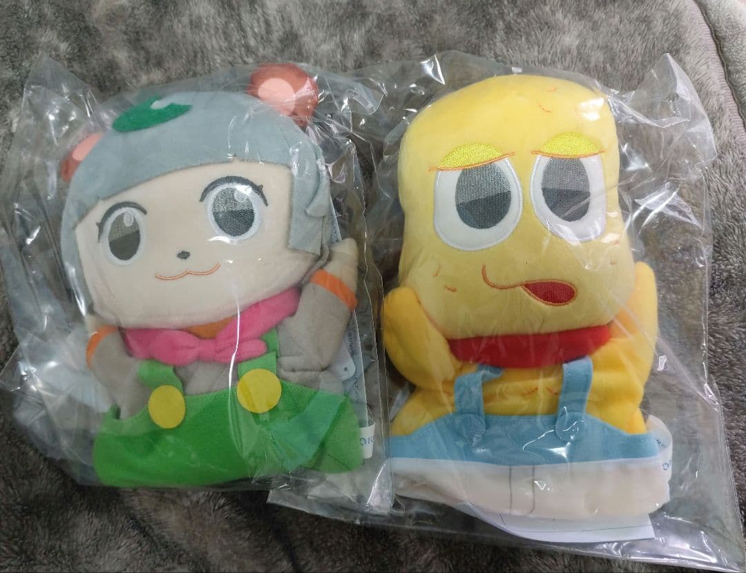 ぽこピーおしゃべりパペットパペター ピーナッツくん 甲賀流忍者ぽんぽこ 2点