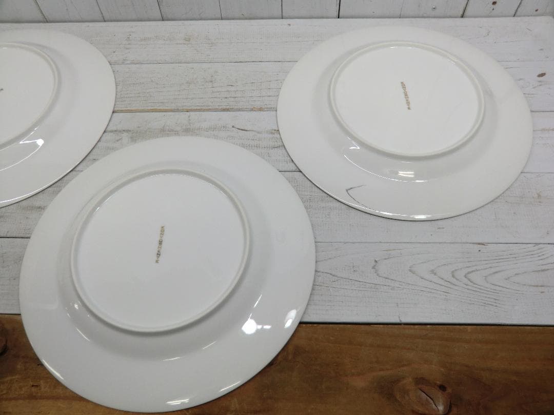 未使用 大皿 ゴールド＆シルバー 色違い４枚セット コノシャンテ D11273