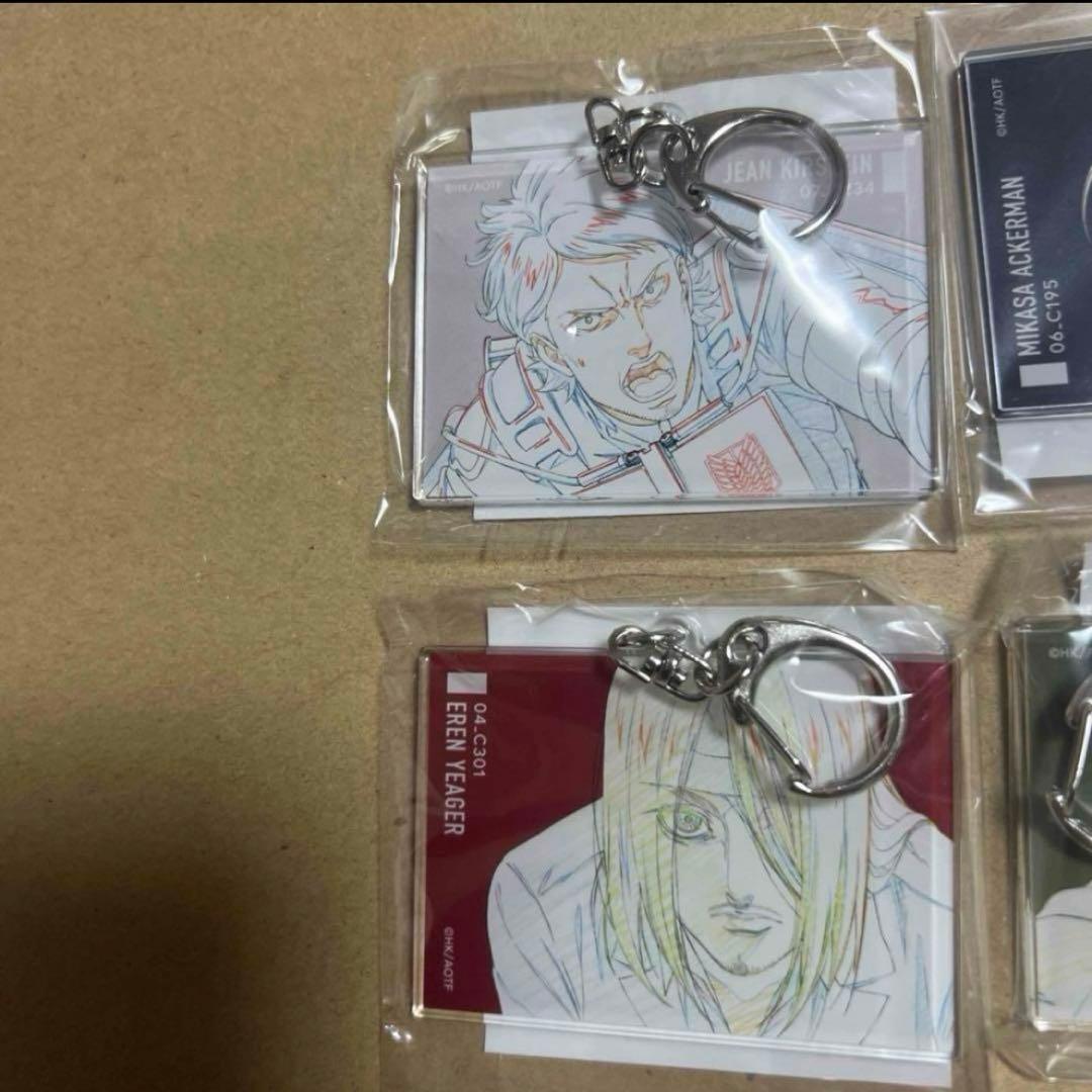進撃の巨人 原画アクリルキーホルダー MAPPA