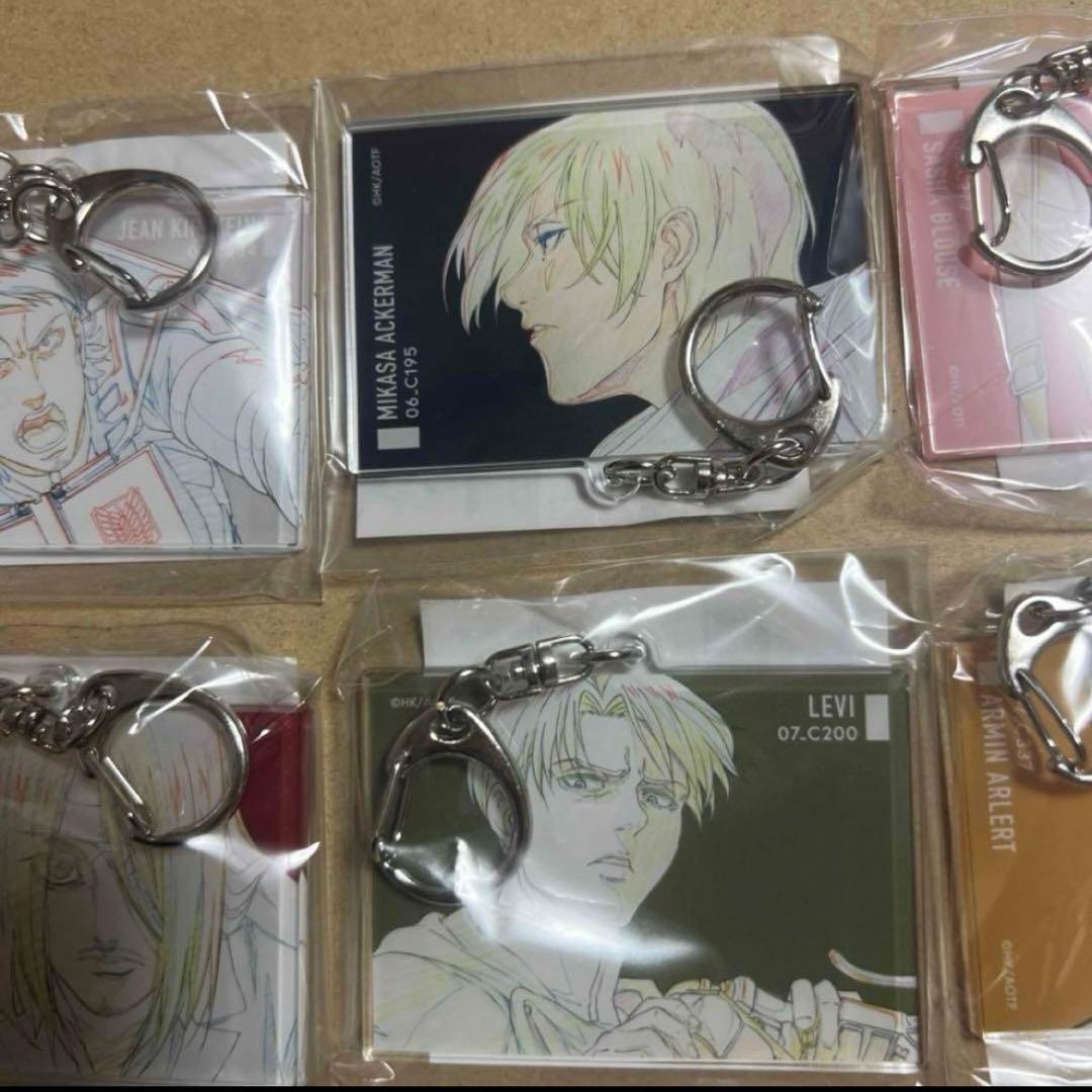 進撃の巨人 原画アクリルキーホルダー MAPPA